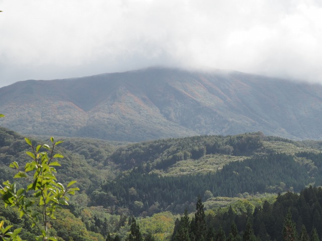 展望台から見た秋田駒ヶ岳